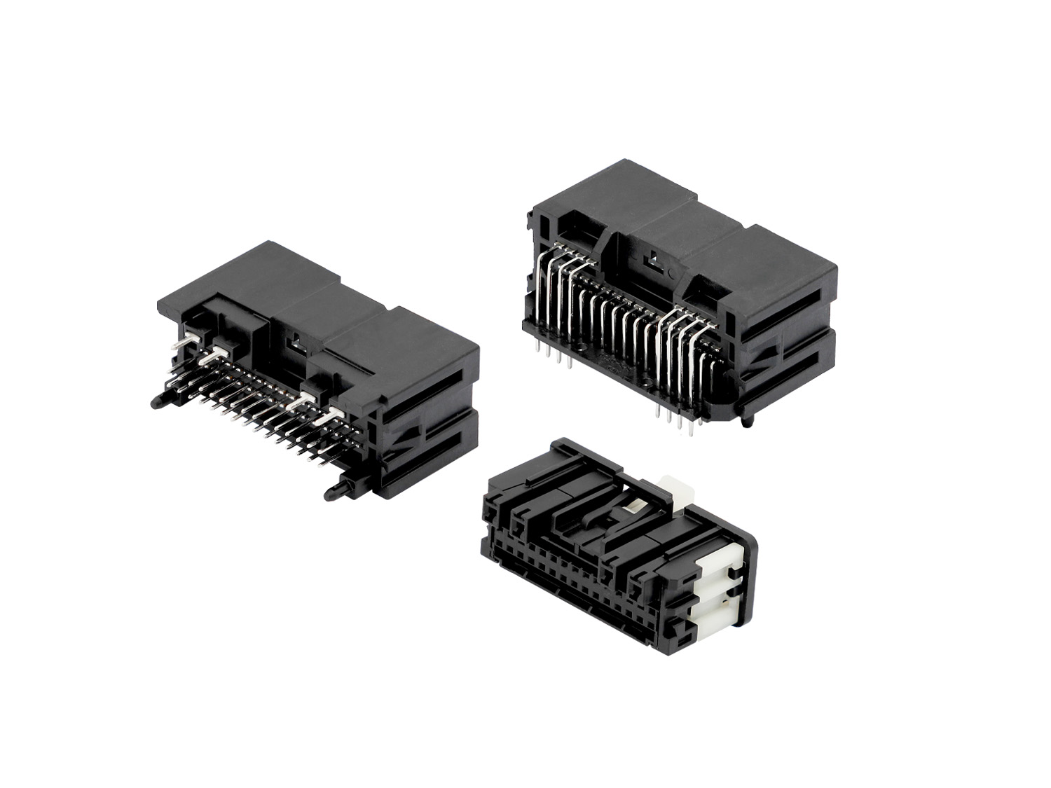 2043 Three Rows Three Rows Series 2.00mm Pitch (.079＂) 線對板連接器