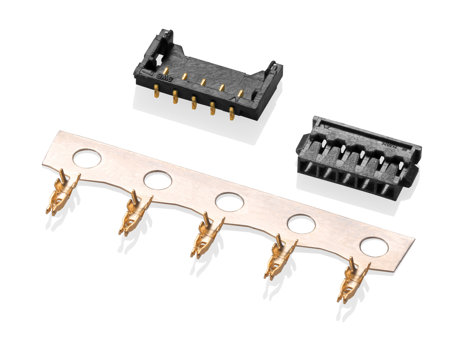 1224  Series 1.20mm Pitch (.047＂) 線(xiàn)對(duì)板連接器