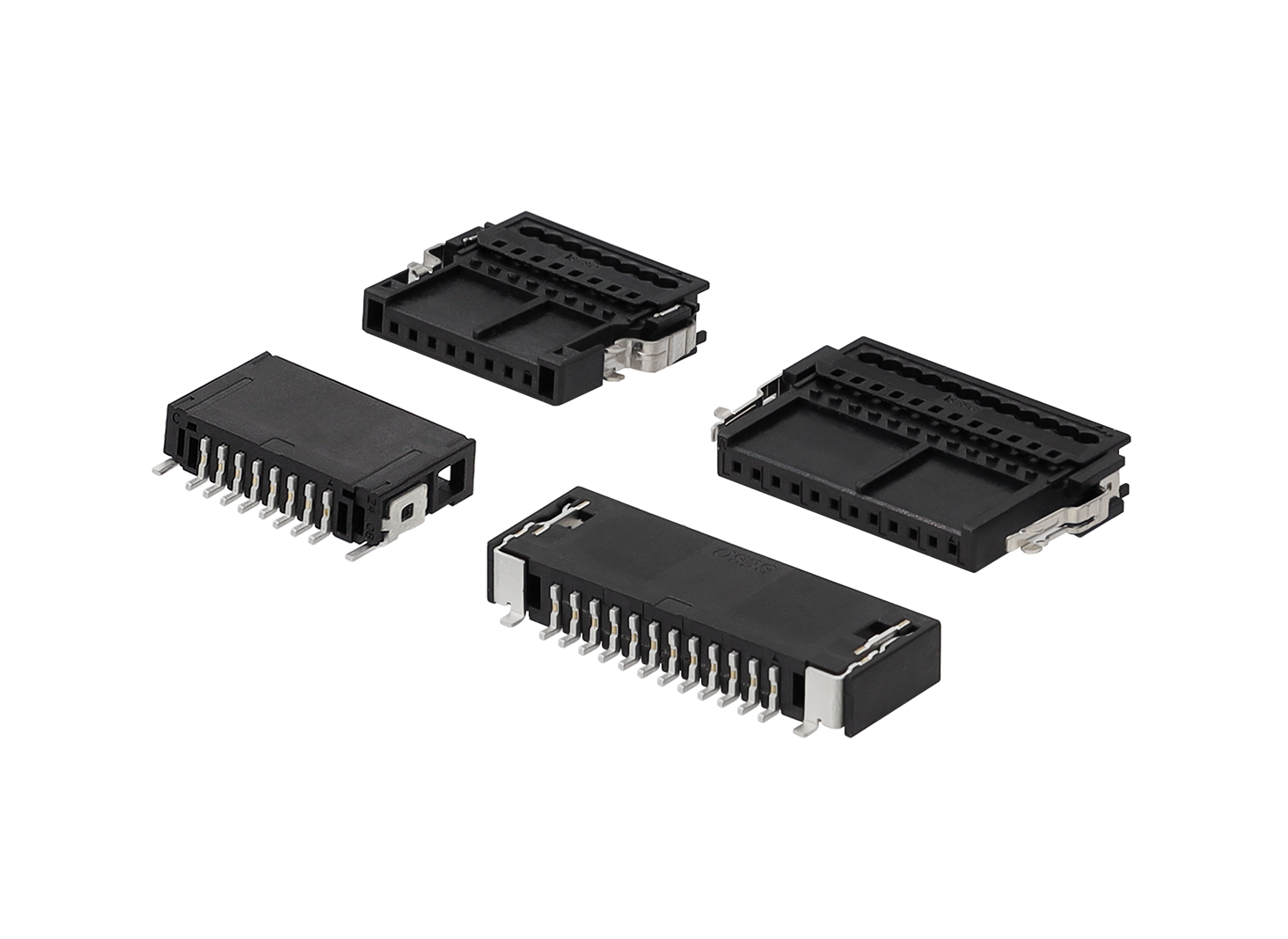 1282 Series 1.27mm Pitch (.050＂) 線對(duì)板連接器