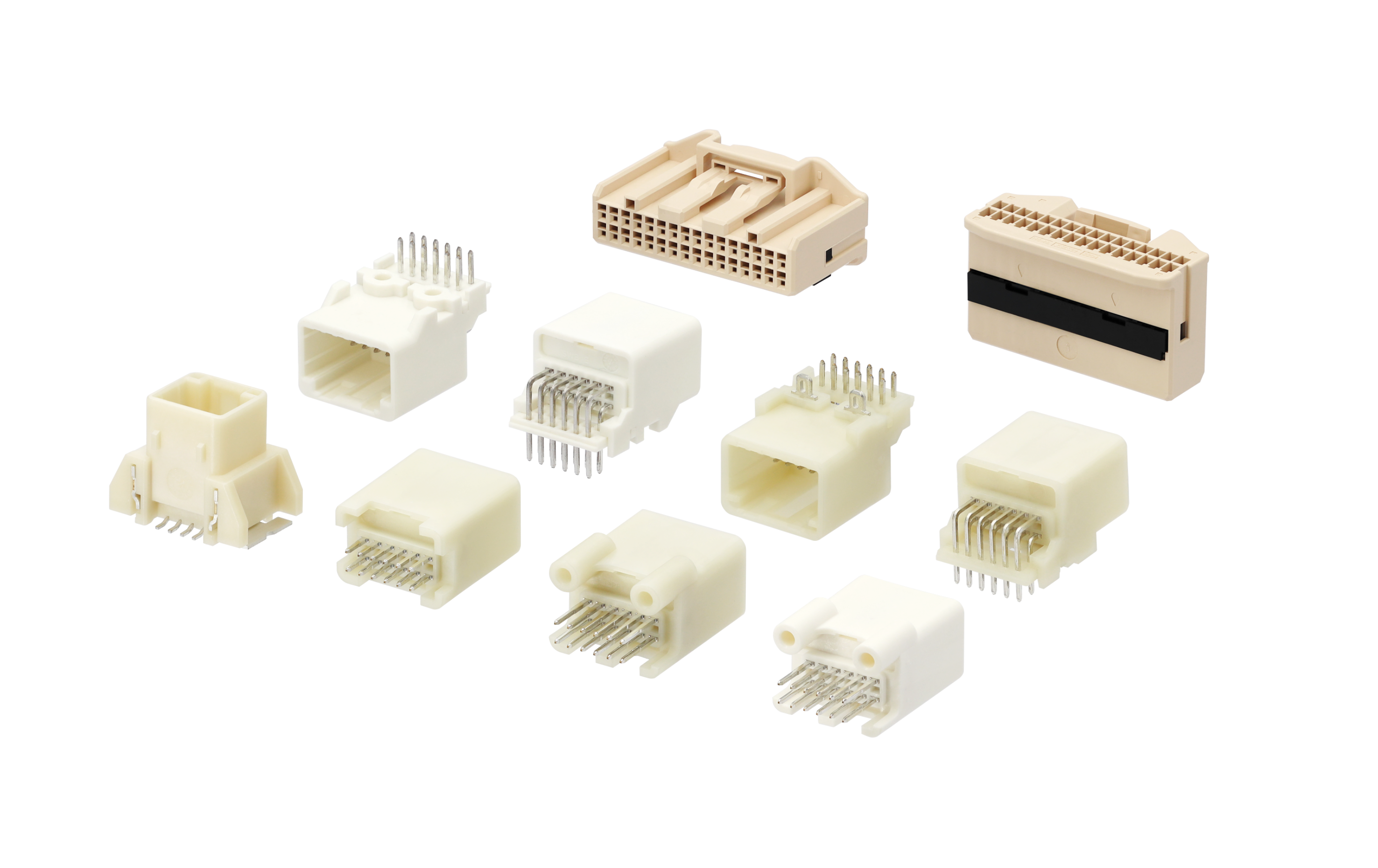 2204 Series2.20mm Pitch (.087＂) 线对板连接器